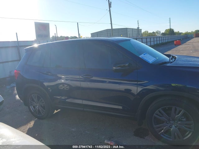 2021 HONDA PASSPORT EX-L VIN: 5FNYF7H51MB006553