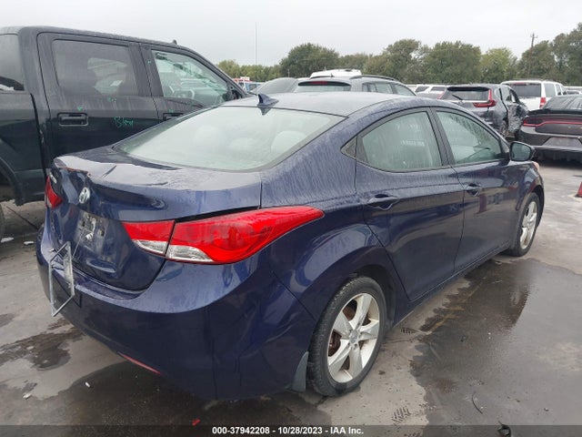 2012 HYUNDAI ELANTRA GLS VIN: 5NPDH4AE5CH096971