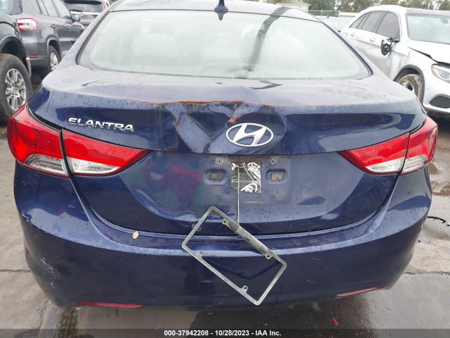 2012 HYUNDAI ELANTRA GLS VIN: 5NPDH4AE5CH096971