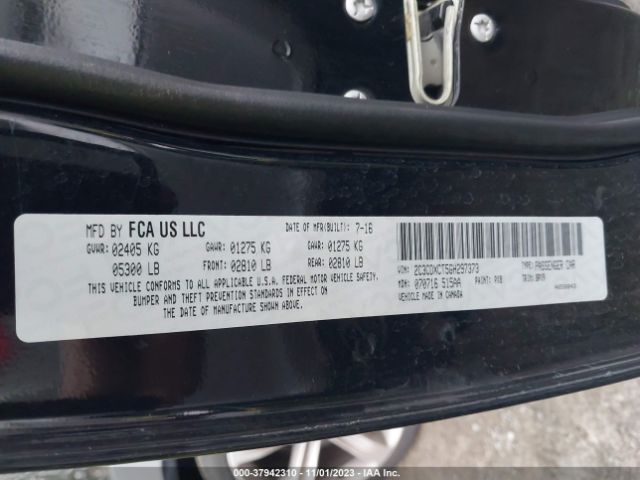 2C3CDXCT5GH297373 Dodge CHARGER R/T