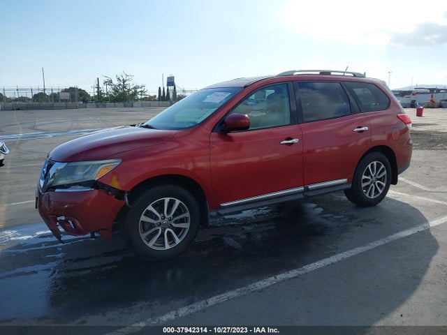 2013 NISSAN PATHFINDER SL VIN: 5N1AR2MN1DC651309