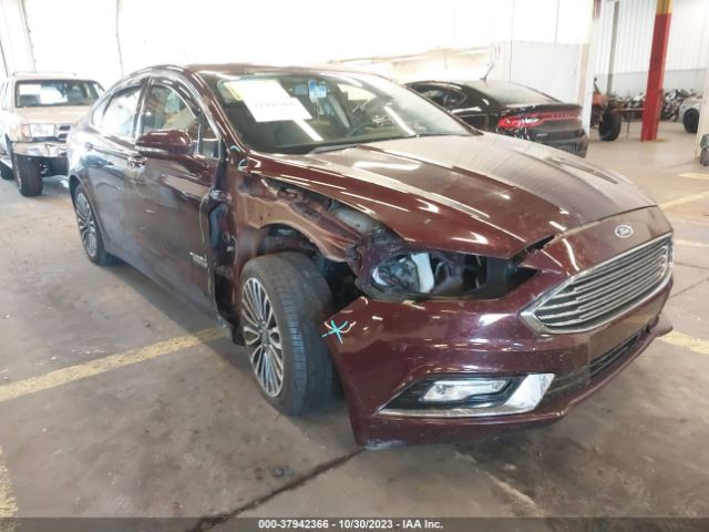 3FA6P0PU2HR122052 Ford Fusion Energi Se