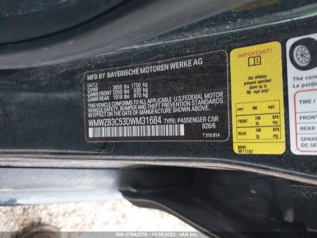 2013 MINI COUNTRYMAN WMWZB3C53DWM31684 Photo 8