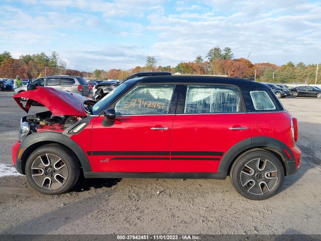 2012 MINI COOPER COUNTRYMAN S VIN: WMWZC5C54CWL63564