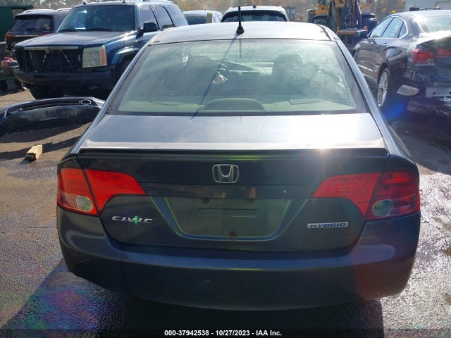 2006 HONDA CIVIC HYBRID VIN: JHMFA36296S018297