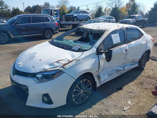 2016 TOYOTA COROLLA L/LE/S/S PLUS/LE PLUS VIN: 5YFBURHE4GP493392
