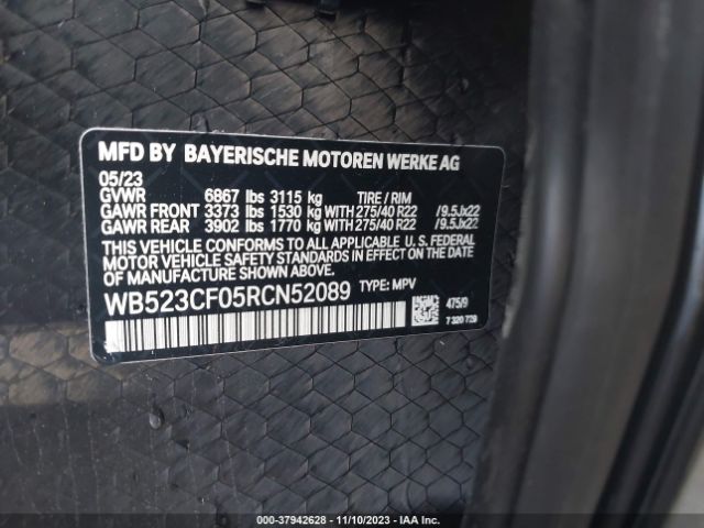 WB523CF05RCN52089 BMW Ix Xdrive50