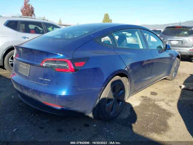 Tesla Model 3 Long Range 2022 5YJ3E1EB9NF200818 Image 4