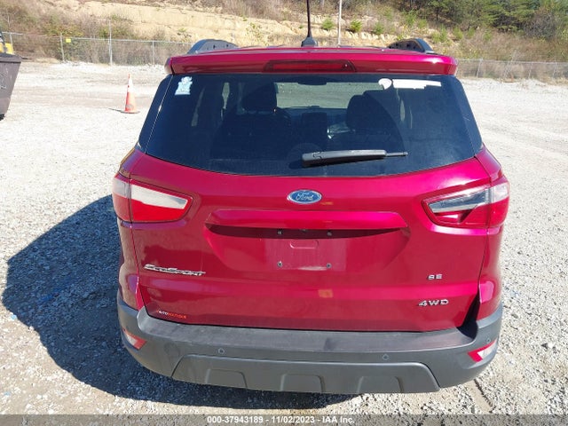 MAJ6P1UL6JC233953 Ford Ecosport Se