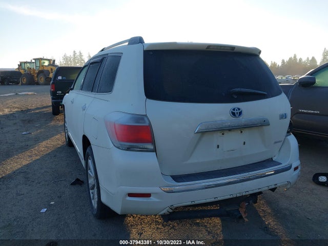 2012 TOYOTA HIGHLANDER HYBRID LIMITED VIN: JTEDC3EH2C2009859