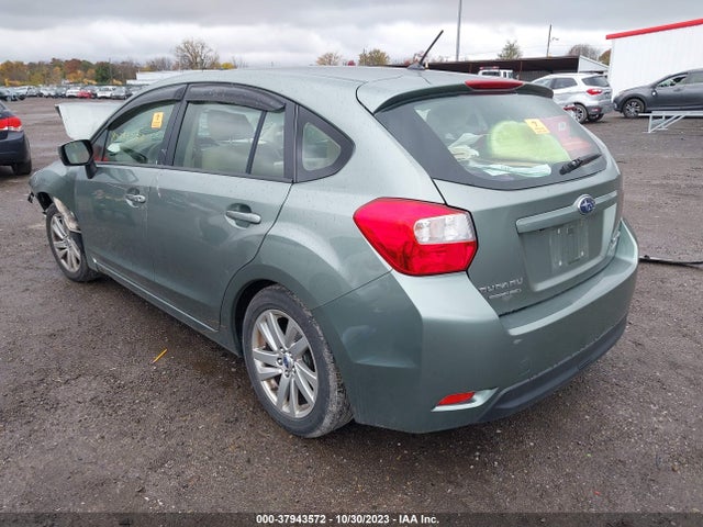 2015 SUBARU IMPREZA 2.0I PREMIUM VIN: JF1GPAC65FH205779