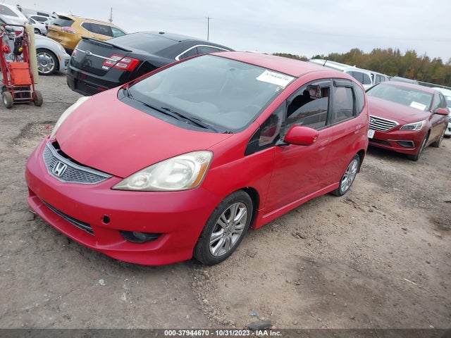 2010 HONDA FIT SPORT VIN: JHMGE8H43AC012454