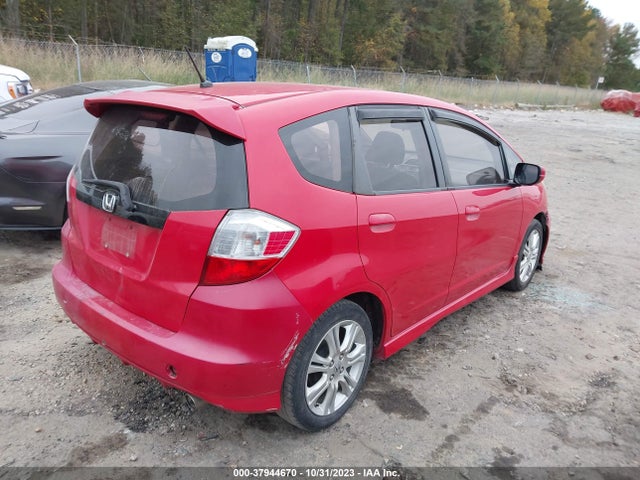 2010 HONDA FIT SPORT VIN: JHMGE8H43AC012454