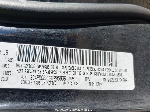 Dodge Journey Sxt 2016 3C4PDCBB6GT205936 Image 9