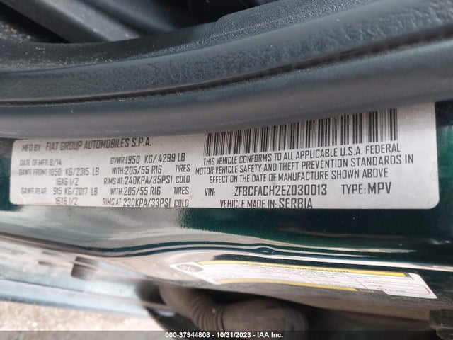 2014 FIAT 500L ZFBCFACH2EZ030013 Photo 8