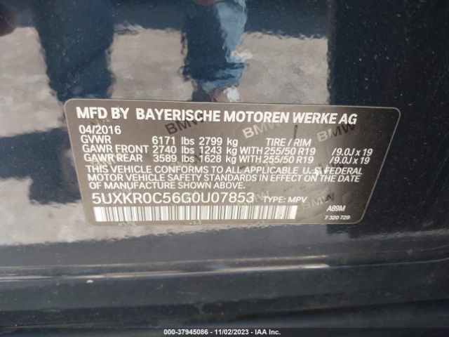 5UXKR0C56G0U07853 BMW X5 Xdrive35i