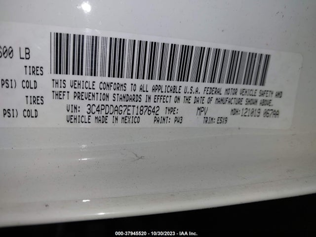 Dodge JOURNEY SE 2014 3C4PDDAG7ET187642 Image 9