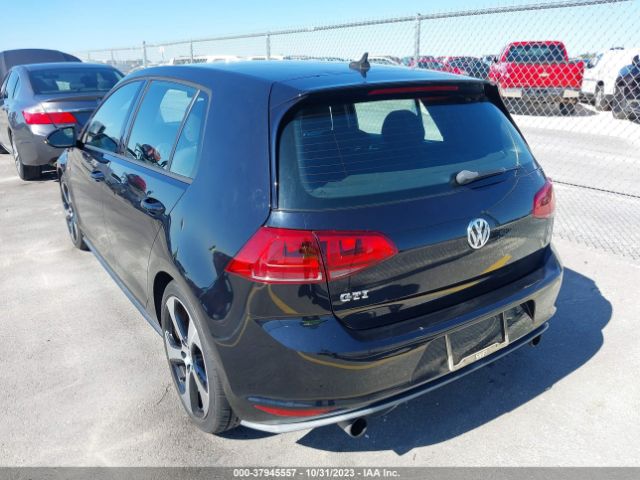 3VW5T7AUXFM033985 Volkswagen Golf Gti 2.0t S 4-door