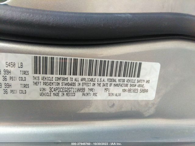 3C4PDCEG2GT110099 Dodge Journey R/t