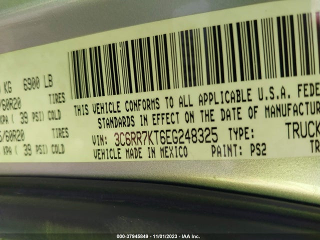 RAM 1500 Express 2014 3C6RR7KT6EG248325 Image 9