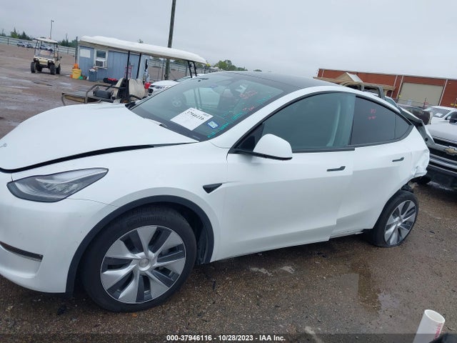 2022 TESLA MODEL Y LONG RANGE DUAL MOTOR ALL-WHEEL DRIVE VIN: 7SAYGDEE5NA012356