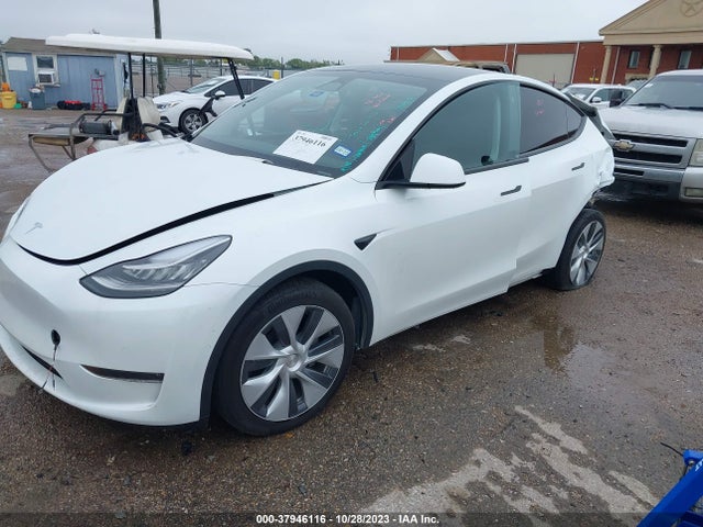 2022 TESLA MODEL Y LONG RANGE DUAL MOTOR ALL-WHEEL DRIVE VIN: 7SAYGDEE5NA012356
