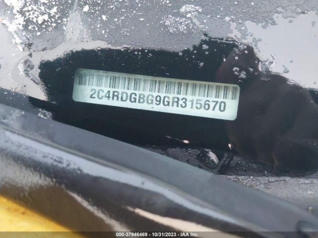 2C4RDGBG9GR315670 Dodge Grand Caravan American Value Pkg