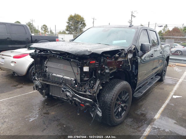 GMC Sierra 1500 4wd  Short Box Elevation 2023 1GTUUCE80PZ158382 Image 2