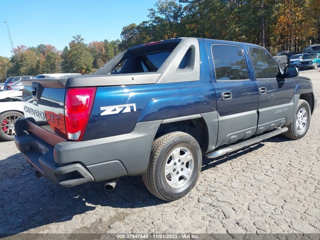 2005 CHEVROLET AVALANCHE Z71 VIN: 3GNEK12ZX5G243522