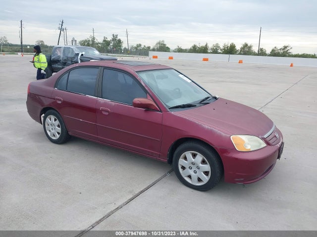 2002 HONDA CIVIC EX VIN: 2HGES26892H504071