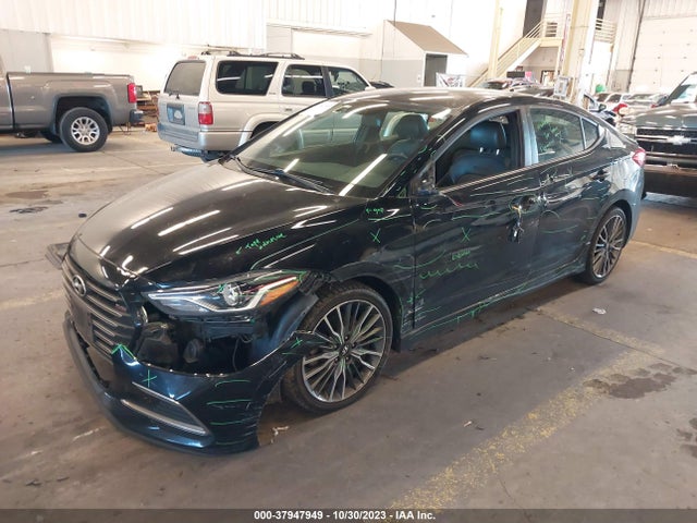 2017 HYUNDAI ELANTRA SPORT VIN: KMHD04LB7HU332085