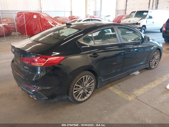 2017 HYUNDAI ELANTRA SPORT VIN: KMHD04LB7HU332085