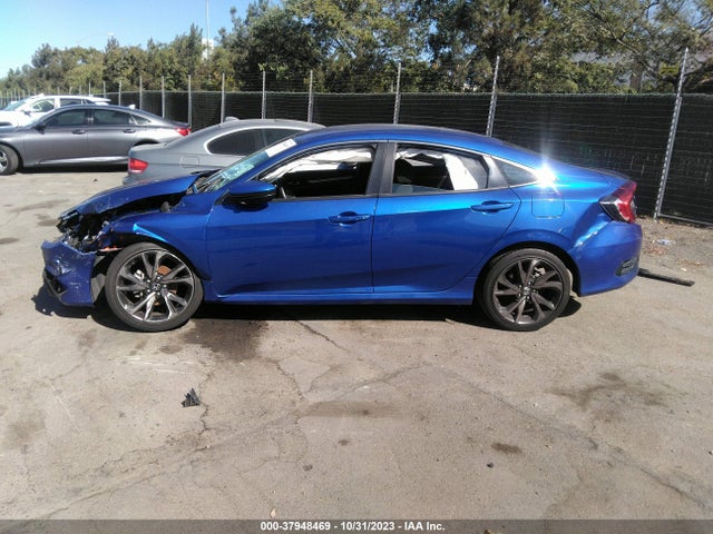 2021 HONDA CIVIC SPORT VIN: 2HGFC2F80MH545208