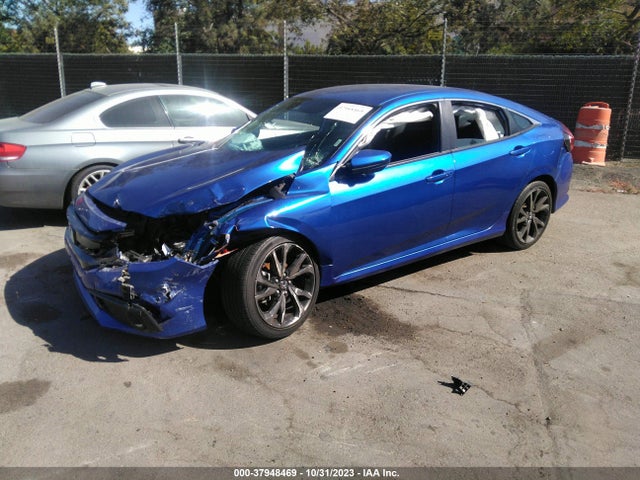 2021 HONDA CIVIC SPORT VIN: 2HGFC2F80MH545208