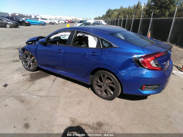 2021 HONDA CIVIC SPORT VIN: 2HGFC2F80MH545208