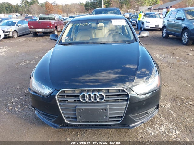 2013 AUDI A4 2.0T PREMIUM VIN: WAUFFAFLXDA055634