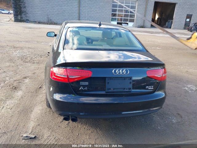 2013 AUDI A4 2.0T PREMIUM VIN: WAUFFAFLXDA055634
