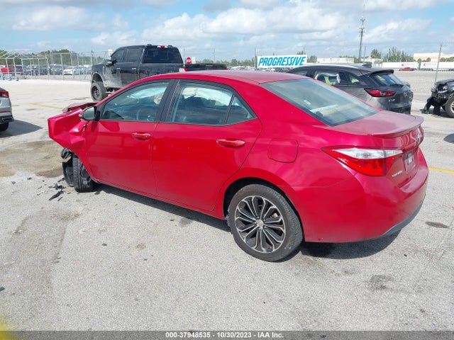 2014 TOYOTA COROLLA S PLUS VIN: 2T1BURHE2EC210954