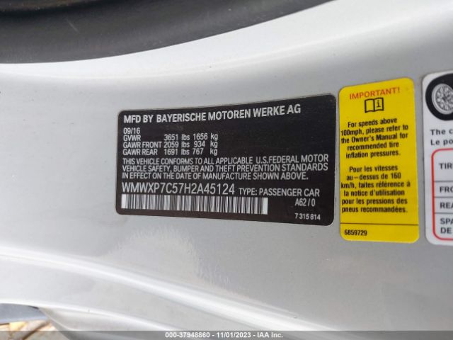 2017 MINI HARDTOP 2 DOOR WMWXP7C57H2A45124 Photo 8