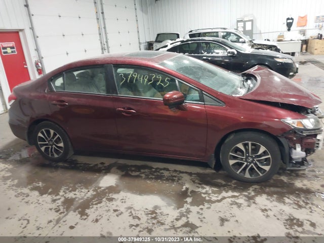 2014 HONDA CIVIC EX VIN: 2HGFB2F87EH540401