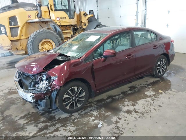 Honda CIVIC EX 2014 2HGFB2F87EH540401 Image 2