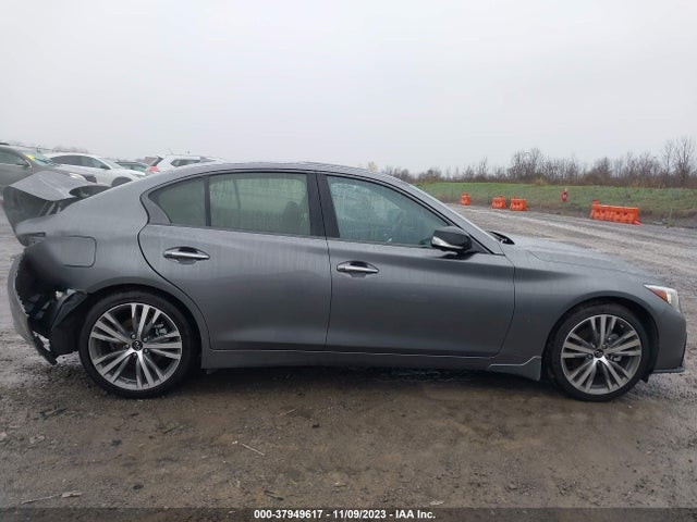2023 Infiniti Q50 Sensory Awd მანქანა იყიდება აუქციონზე, vin: JN1EV7CR2PM541826, აუქციონის ნომერი: 37949617