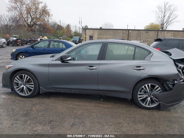 2023 Infiniti Q50 Sensory Awd მანქანა იყიდება აუქციონზე, vin: JN1EV7CR2PM541826, აუქციონის ნომერი: 37949617