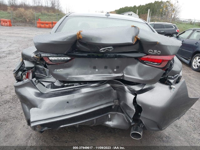 2023 Infiniti Q50 Sensory Awd მანქანა იყიდება აუქციონზე, vin: JN1EV7CR2PM541826, აუქციონის ნომერი: 37949617