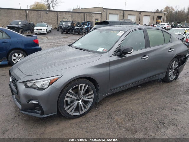 2023 Infiniti Q50 Sensory Awd მანქანა იყიდება აუქციონზე, vin: JN1EV7CR2PM541826, აუქციონის ნომერი: 37949617