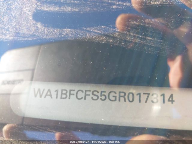 WA1BFCFS5GR017314 Audi Q3 2.0t Premium Plus