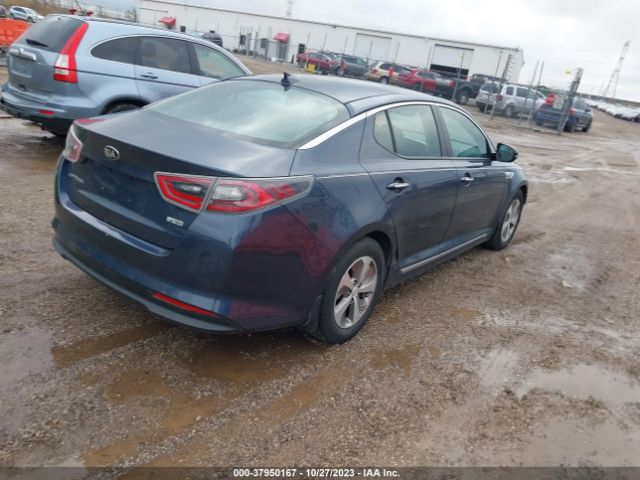 KNAGM4AD0E5065692 KIA Optima Hybrid Lx