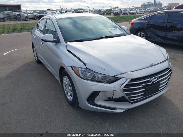 2018 HYUNDAI ELANTRA SE VIN: 5NPD74LF4JH349591