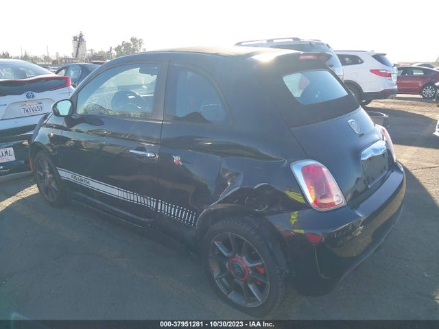 2013 FIAT 500 3C3CFFJHXDT672292 Photo 2