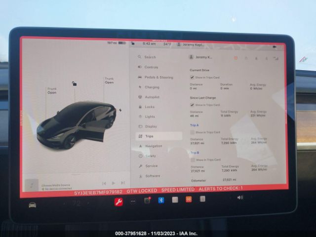 5YJ3E1EB7MF979182 Tesla Model 3 Long Range